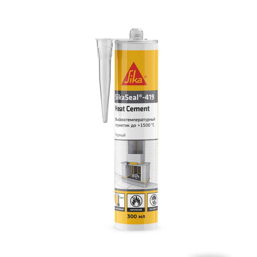 Высокотемпературный герметик SikaSeal®-419 Heat Cement