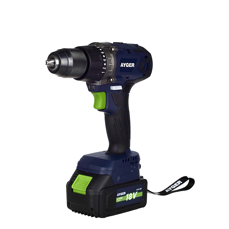 Дрель-шуруповерт AYGER AP18BL4