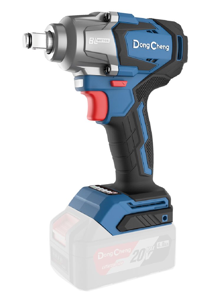 Аккумуляторный ударный гайковерт DongCheng DCPB02-18M(TYPE Z), 20 В, 320 Нм, без акб и зу