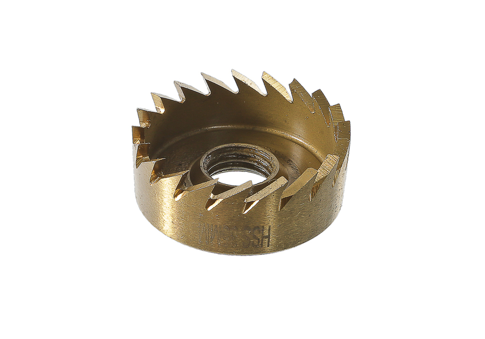 Коронка биметаллическая, 35 мм, по тонколистовому металлу, центрирующее сверло, Sturm!