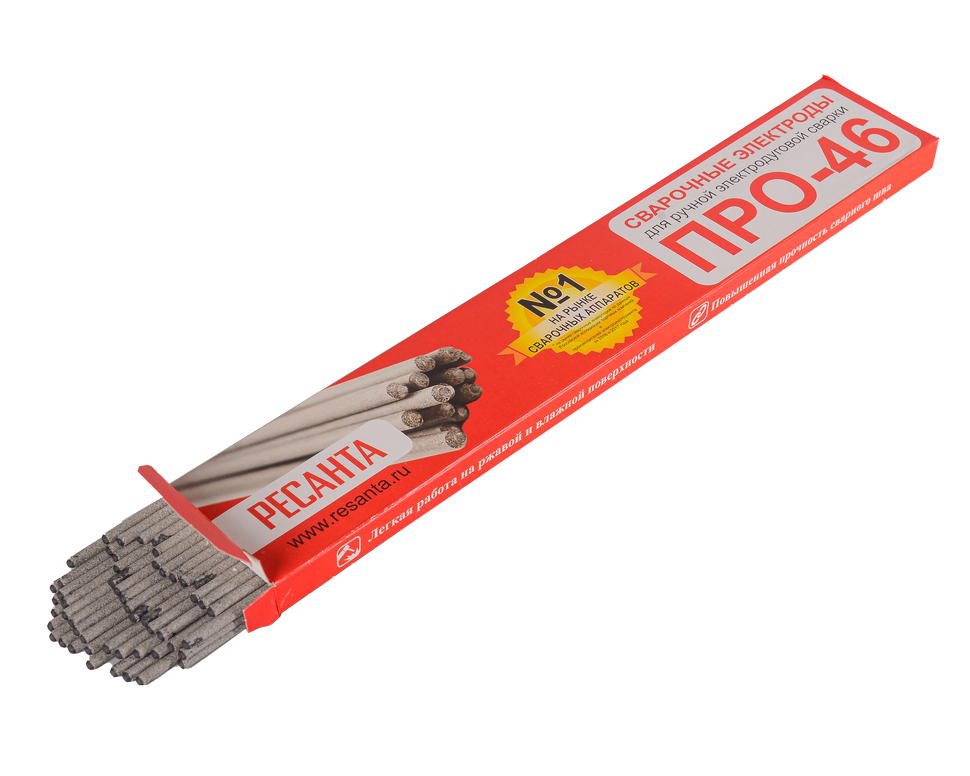 Сварочные электроды Ресанта ПРО-46 2,5 мм 1 кг