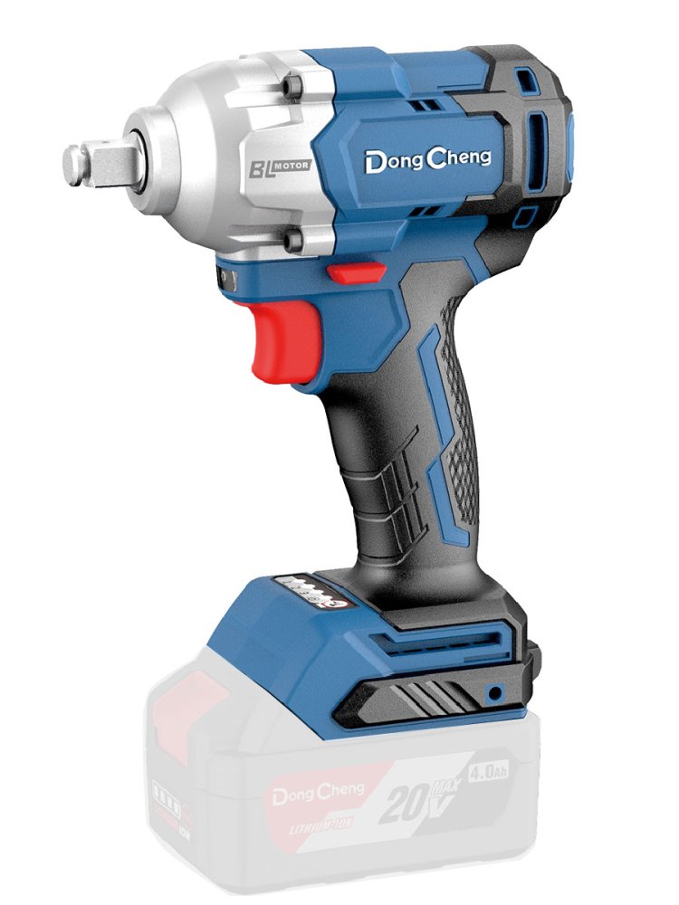 Аккумуляторный ударный гайковерт DongCheng DCPB488(TYPE Z), 20 В, 488 Нм, без акб и зу