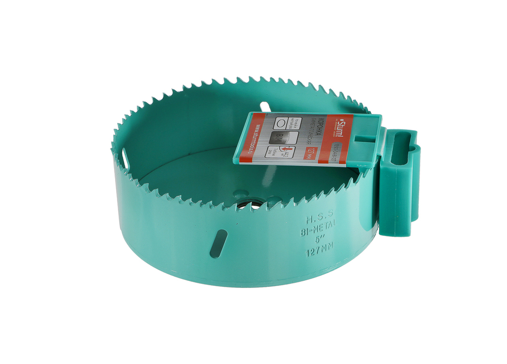 Коронка биметаллическая, 127 мм, 5/8", Sturm!