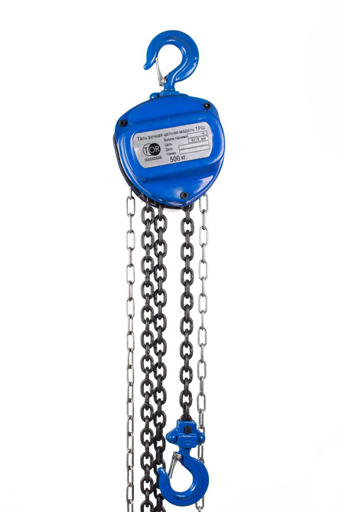 Таль ручная шестеренная TOR ТРШ C 0,5ТХ12М (серия G)