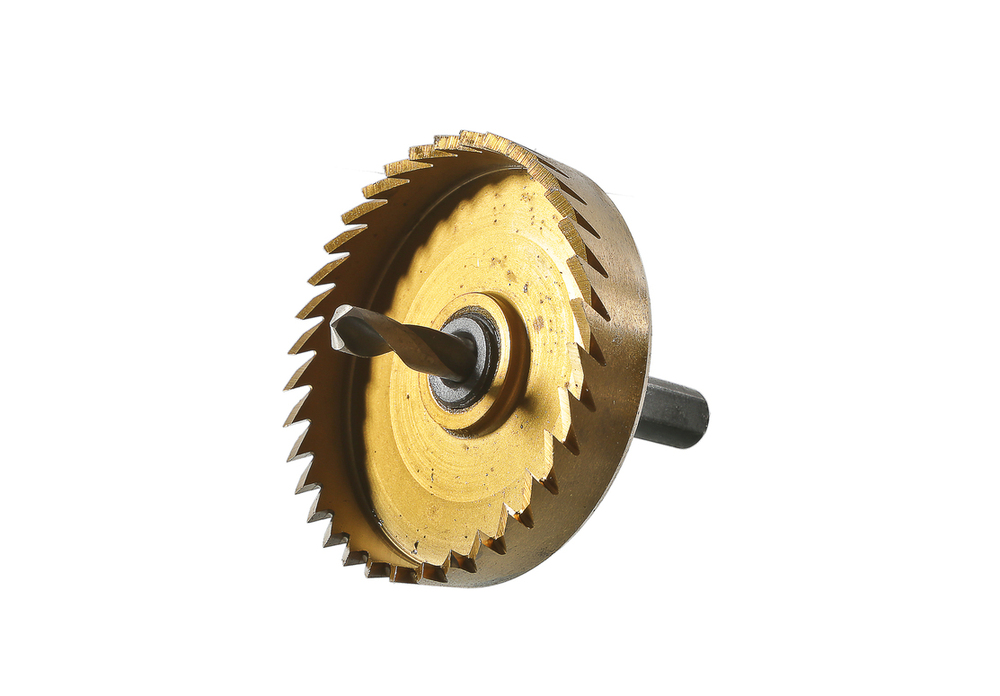 Коронка биметаллическая, 60 мм, по тонколистовому металлу, центрирующее сверло, Sturm!