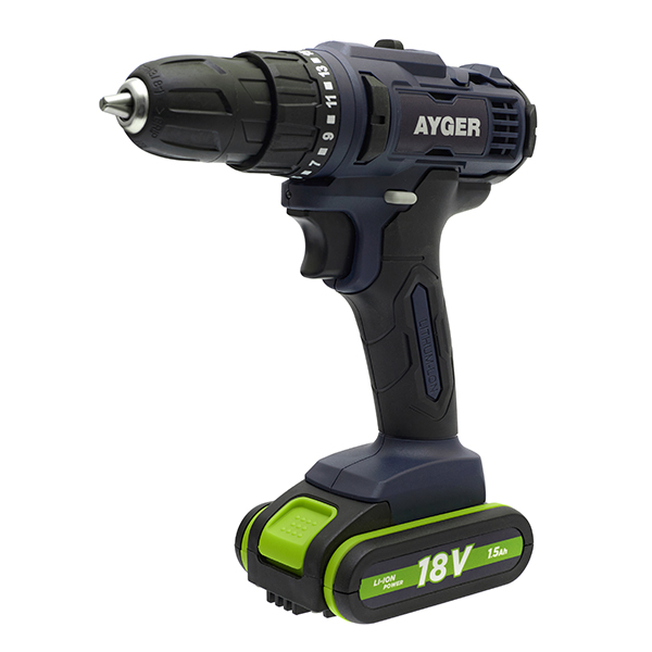 Дрель-шуруповерт AYGER AP18C