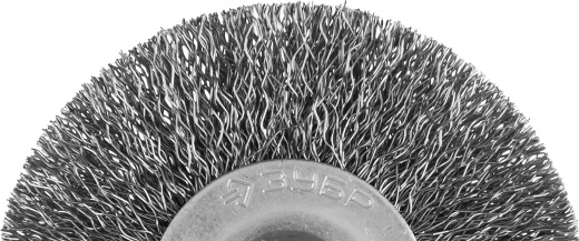 ЗУБР 50 мм, витая стальная проволока, 0.3 мм, Щетка дисковая, Профессионал (35198-050)
