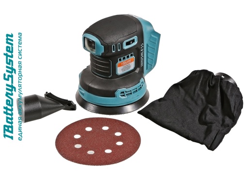 Аккумуляторная эксцентриковая шлифмашина б/щ Sturm! COS18125 1BatterySystem