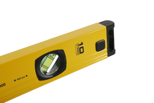 Уровень 400 мм, фрезеров., 3 глазка (1 зеркальн.), точн. 0.5мм/м, Hanskonner