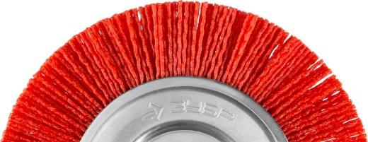 ЗУБР 63 мм, нейлоновая проволока, Щетка дисковая, Профессионал (35161-063)