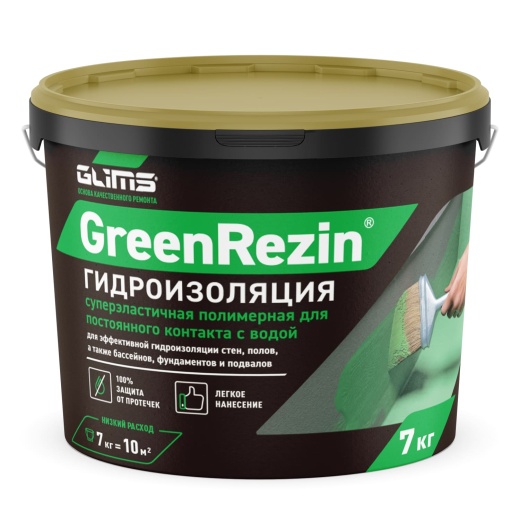 Многоцелевой эластичный герметик GLIMS®GreenResin