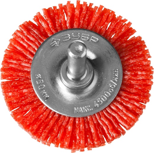 ЗУБР 50 мм, нейлоновая проволока, Щетка дисковая, Профессионал (35161-050)