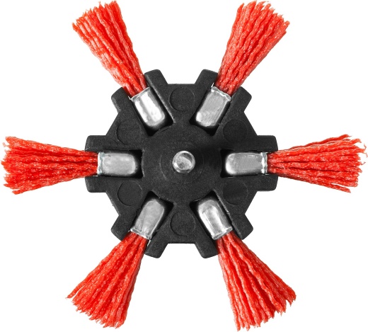 ЗУБР 100 мм, нейлоновая проволока, Щетка дисковая, Профессионал (35163-100)