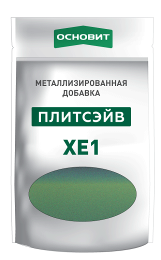 ПЛИТСЭЙВ XE1 металлизированная добавка для эпоксидной затирки ОСНОВИТ 130 г Сапфир 014/15