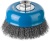 ЗУБР 125 мм, витая стальная проволока, 0.3 мм, Щетка чашечная, Профессионал (35261-125)