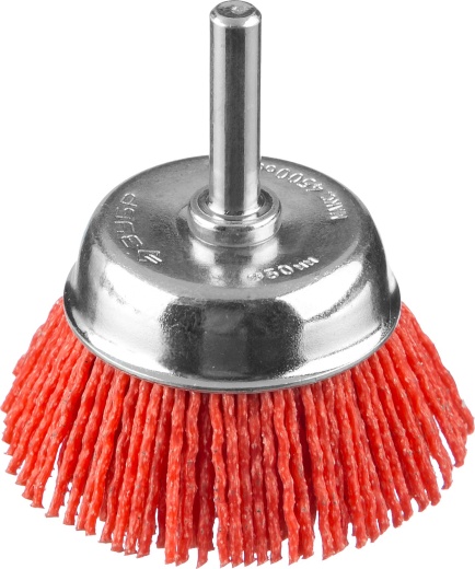 ЗУБР 50 мм, нейлоновая проволока, Щетка чашечная, Профессионал (35165-050)